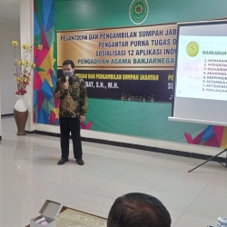 (30/07/2021) Sosialisasi Inovasi PA Banjarnegara